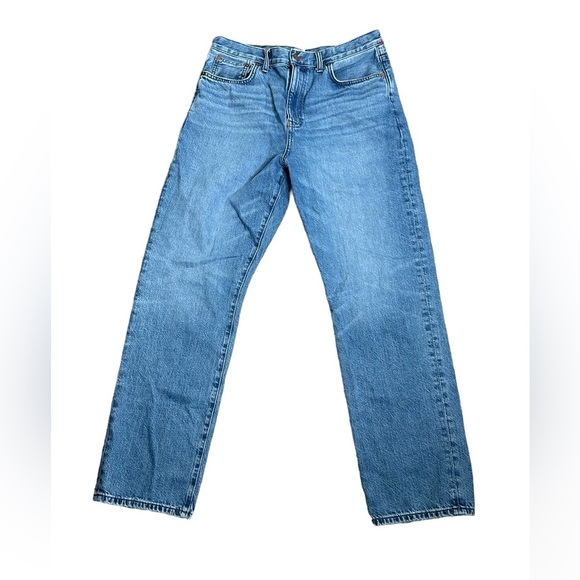 Madewell the perfect vantage jeans light wash high rise size 27
